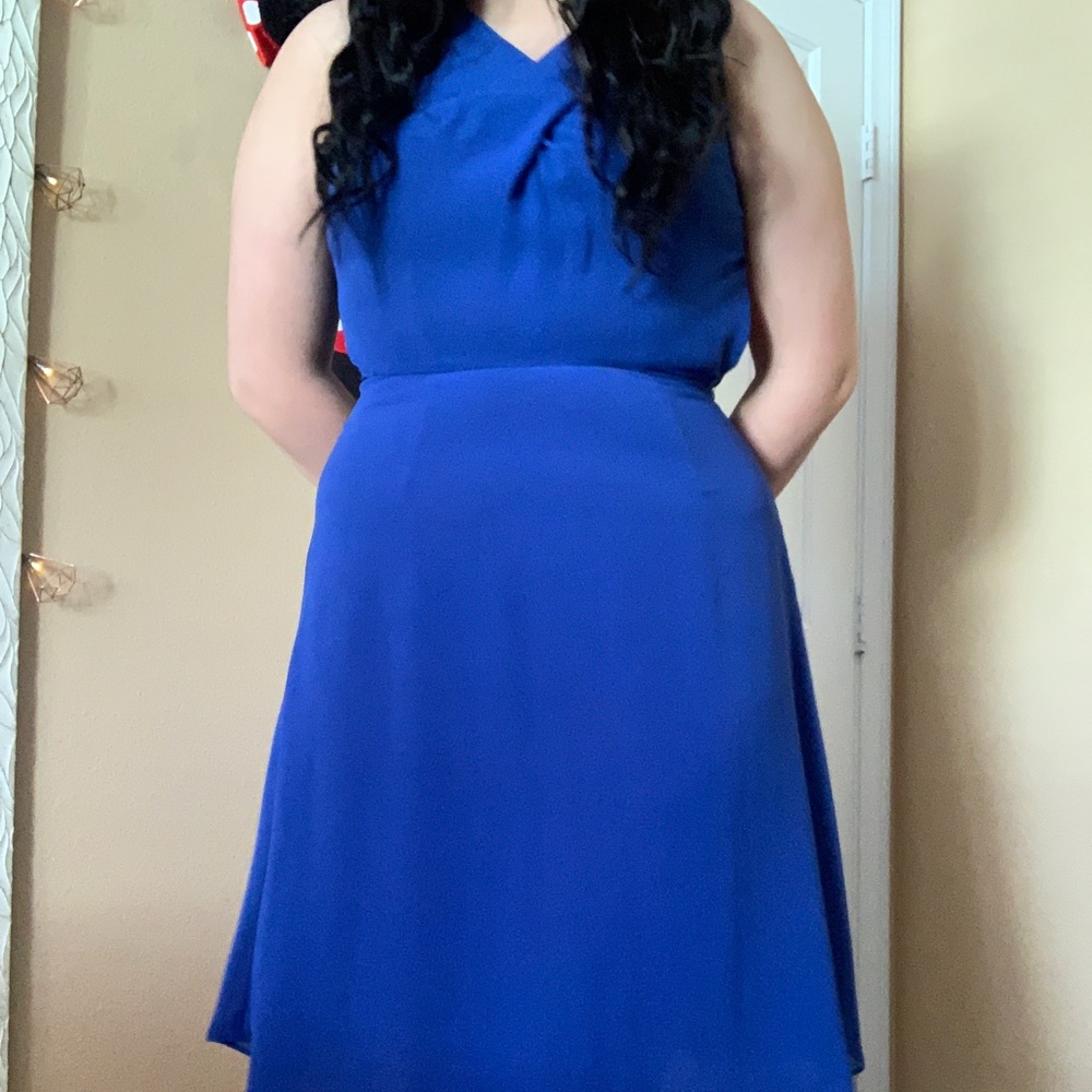 Royal Blue Dress